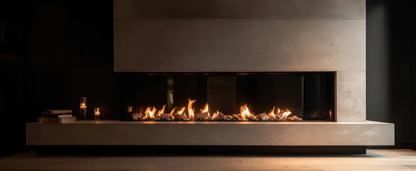 Gas Fireplace Ember Bed Design Services in Old Bridge, New Jersey
