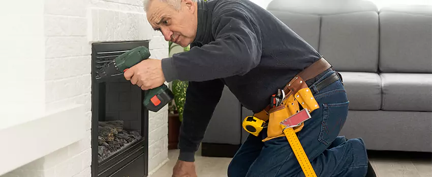 New Indoor Fireplace Installation in Old Bridge, New Jersey