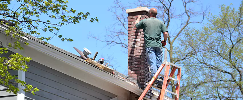 Vinyl and PVC Chimney Flashing Installation in Old Bridge, NJ
