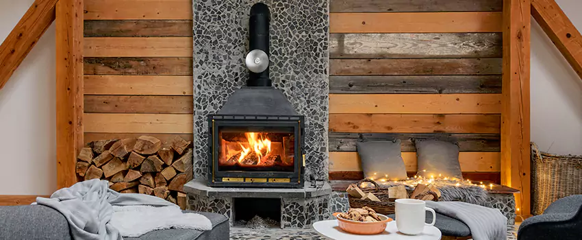 Thelin Hearth Products Direct Vent Gas Stove Fireplace Inspection in Old Bridge, New Jersey